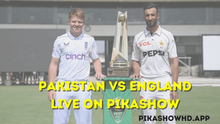 Pakistan vs England Live on PikaShow